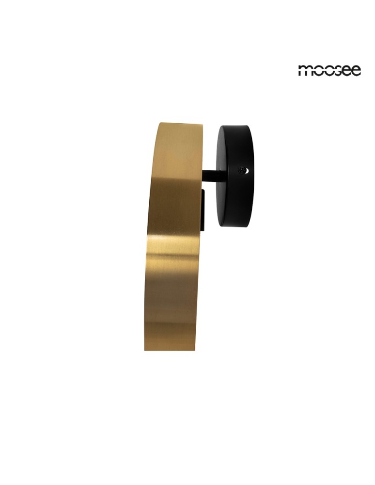 MOOSEE lampa ścienna BAND złota / czarna (MSE010100339) MOOSEE lampa ścienna BAND złota / czarna (MSE010100339)