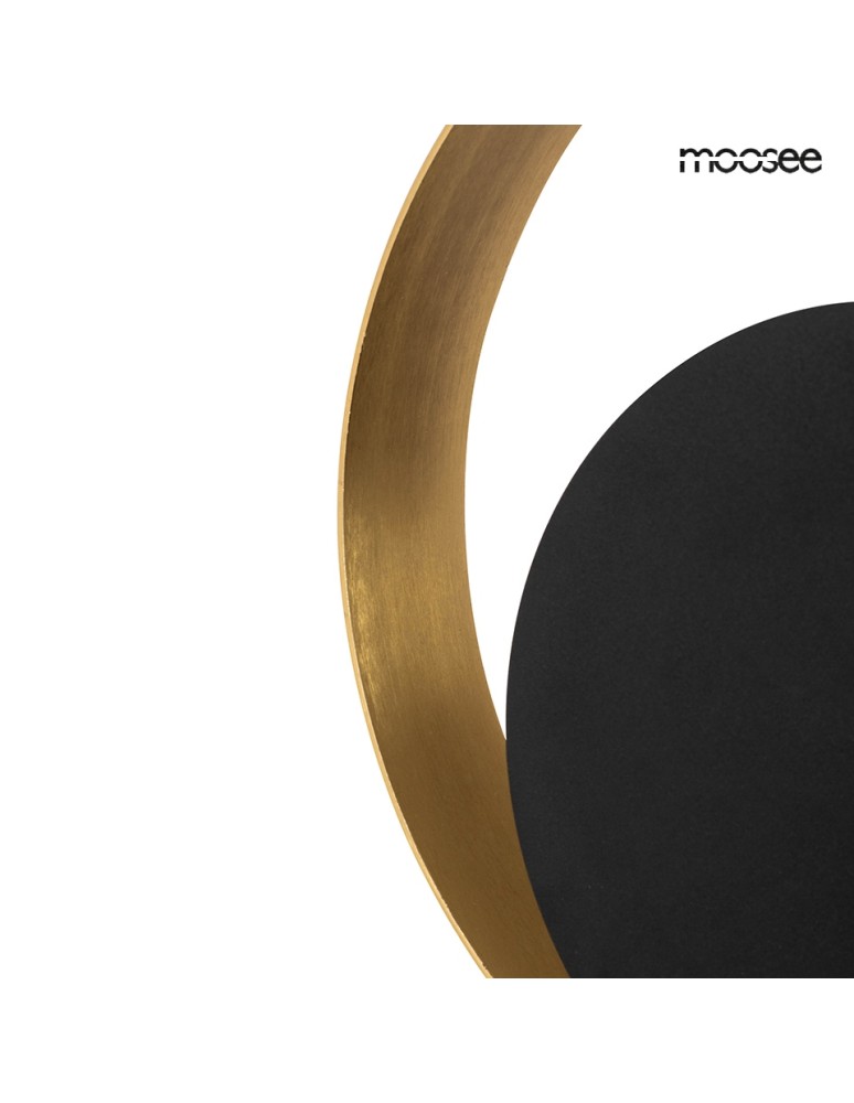 MOOSEE lampa ścienna BAND złota / czarna (MSE010100339) MOOSEE lampa ścienna BAND złota / czarna (MSE010100339)