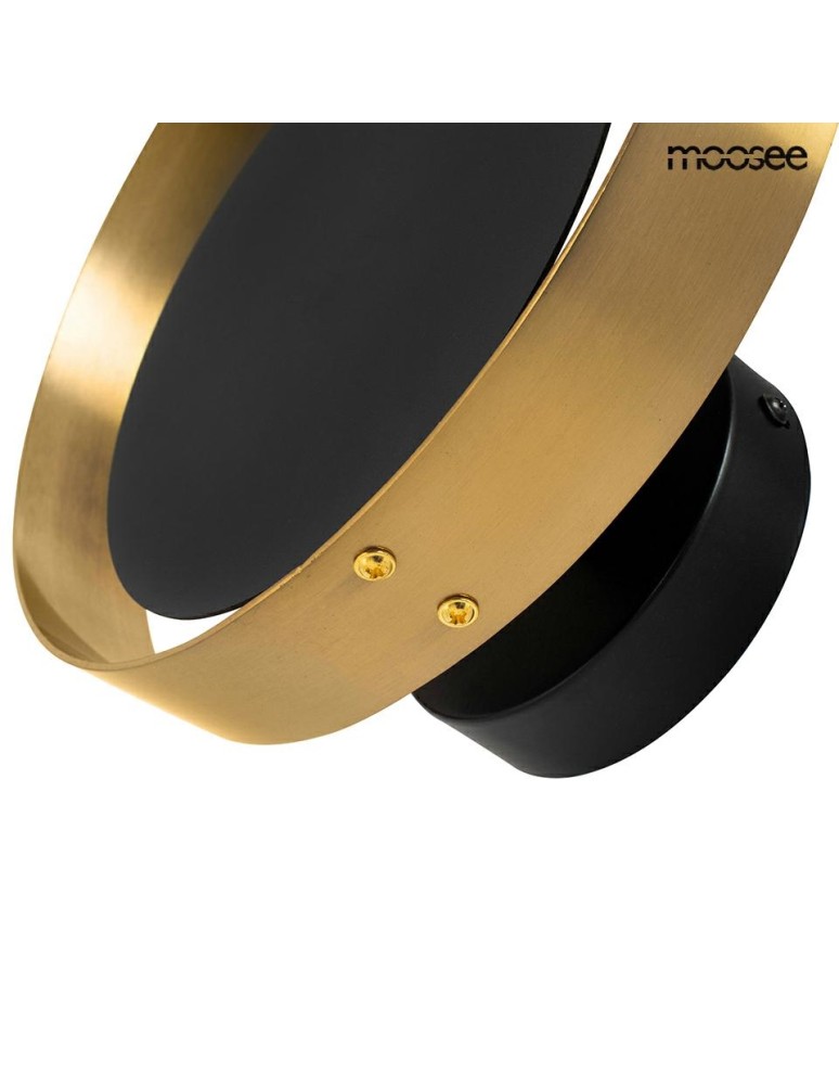 MOOSEE lampa ścienna BAND złota / czarna (MSE010100339) MOOSEE lampa ścienna BAND złota / czarna (MSE010100339)
