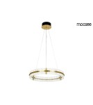Moosee MOOSEE lampa wisząca SATURNUS 70 złota - LED, kryształ, stal szczotkowana (MSE010100167) Moosee MOOSEE lampa wisząca SATURNUS 70 złota - LED, kryształ, stal szczotkowana (MSE010100167)