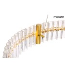 Moosee MOOSEE lampa wisząca SATURNUS 70 złota - LED, kryształ, stal szczotkowana (MSE010100167) Moosee MOOSEE lampa wisząca SATURNUS 70 złota - LED, kryształ, stal szczotkowana (MSE010100167)