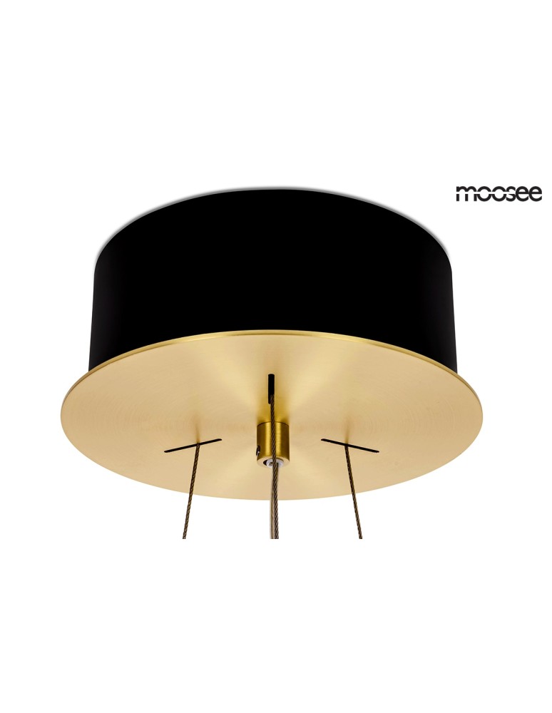 Moosee MOOSEE lampa wisząca SATURNUS 70 złota - LED, kryształ, stal szczotkowana (MSE010100167) Moosee MOOSEE lampa wisząca SATURNUS 70 złota - LED, kryształ, stal szczotkowana (MSE010100167)