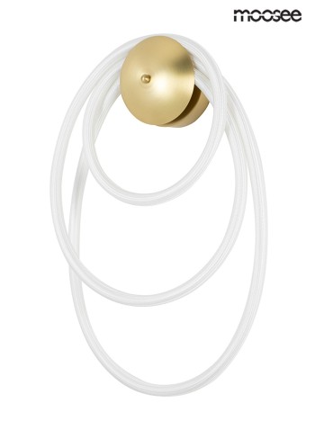 MOOSEE lampa ścienna SERPIENTE złota (MSE010100237)