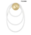 Kinkiety designerskie - MOOSEE lampa ścienna SERPIENTE złota (MSE010100237) - product 2