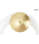 Kinkiety designerskie - MOOSEE lampa ścienna SERPIENTE złota (MSE010100237) - product 3