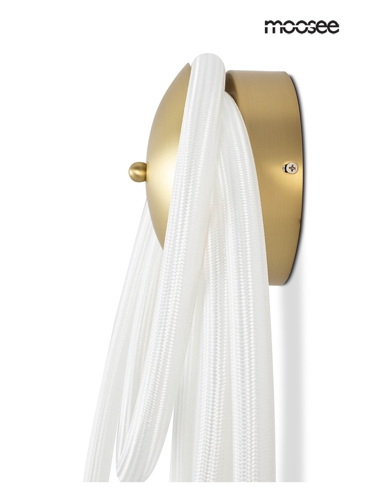 MOOSEE lampa ścienna SERPIENTE złota (MSE010100237)