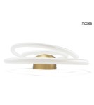 Kinkiety designerskie - MOOSEE lampa ścienna SERPIENTE złota (MSE010100237) - product 6