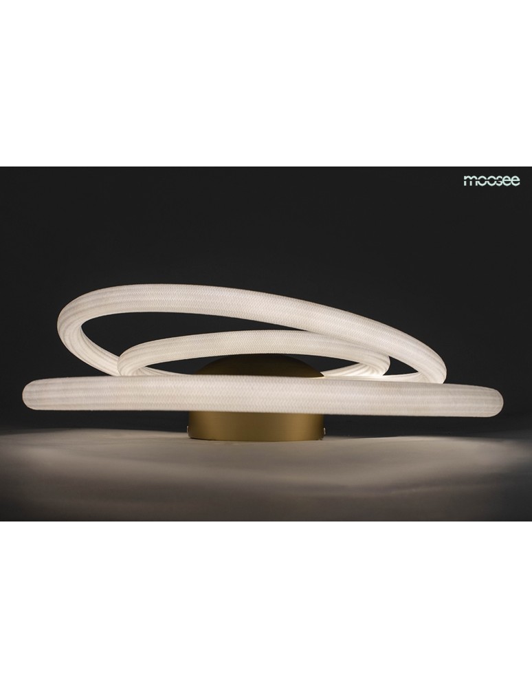 MOOSEE lampa ścienna SERPIENTE złota (MSE010100237)