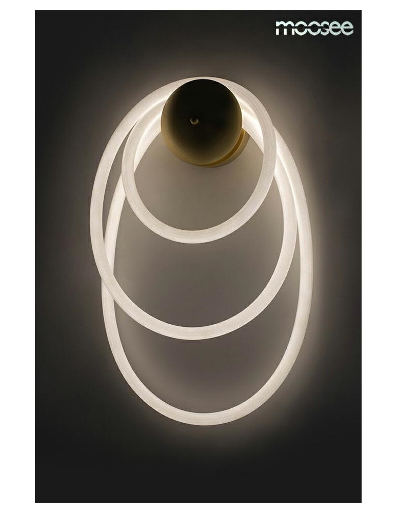 MOOSEE lampa ścienna SERPIENTE złota (MSE010100237)