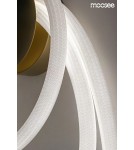 Kinkiety designerskie - MOOSEE lampa ścienna SERPIENTE złota (MSE010100237) - product 9