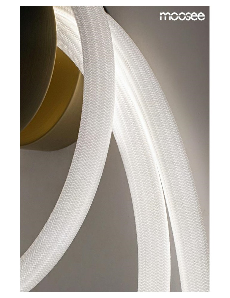MOOSEE lampa ścienna SERPIENTE złota (MSE010100237)
