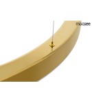 Moosee MOOSEE lampa wisząca RING LUXURY 90 złota - LED, chromowane złoto (MSE010100190) Moosee MOOSEE lampa wisząca RING LUXURY 90 złota - LED, chromowane złoto (MSE010100190)