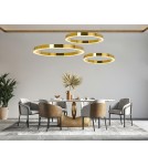 Moosee MOOSEE lampa wisząca RING LUXURY 90 złota - LED, chromowane złoto (MSE010100190) Moosee MOOSEE lampa wisząca RING LUXURY 90 złota - LED, chromowane złoto (MSE010100190)