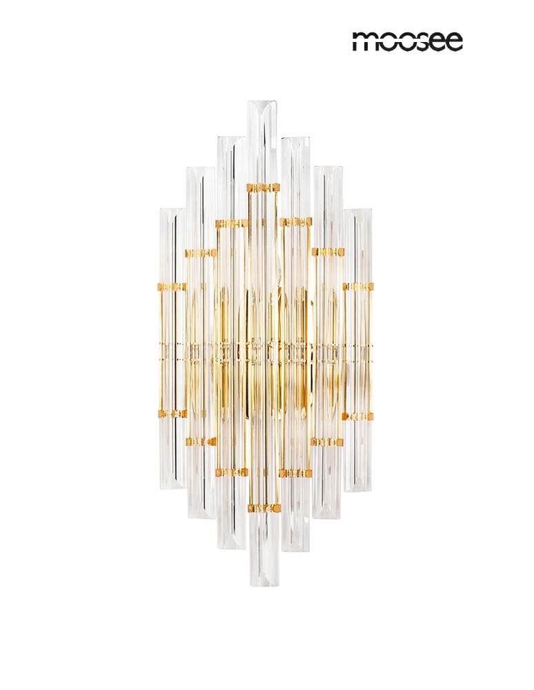 MOOSEE lampa ścienna PALAZZO złota (MSE010100327)