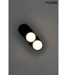 MOOSEE lampa ścienna DROPS 2 czarna (MSE010100271) MOOSEE lampa ścienna DROPS 2 czarna (MSE010100271)