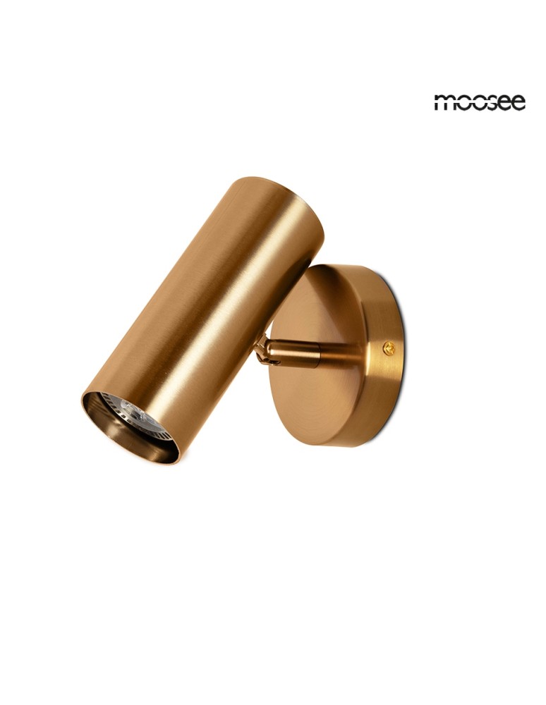 Moosee MOOSEE lampa ścienna SPOT złota (MSE010400215) Moosee MOOSEE lampa ścienna SPOT złota (MSE010400215)