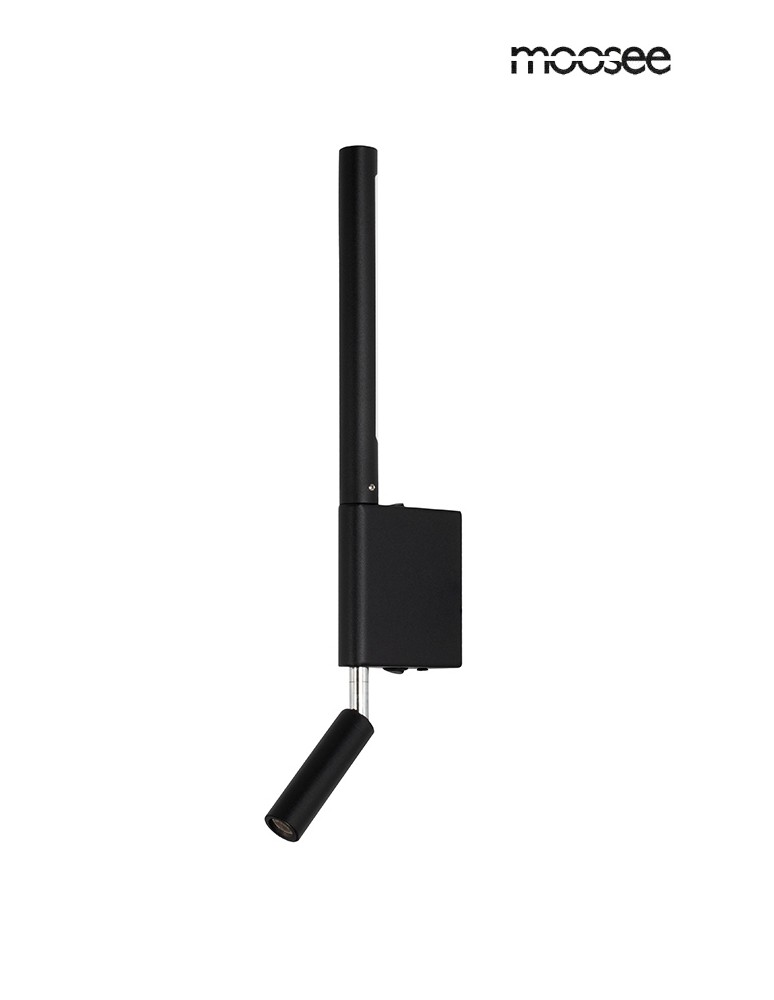 MOOSEE lampa ścienna PERISCOPE czarna (MSE010100335)