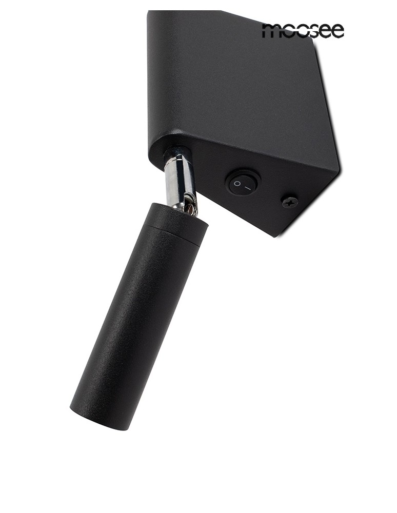 MOOSEE lampa ścienna PERISCOPE czarna (MSE010100335)