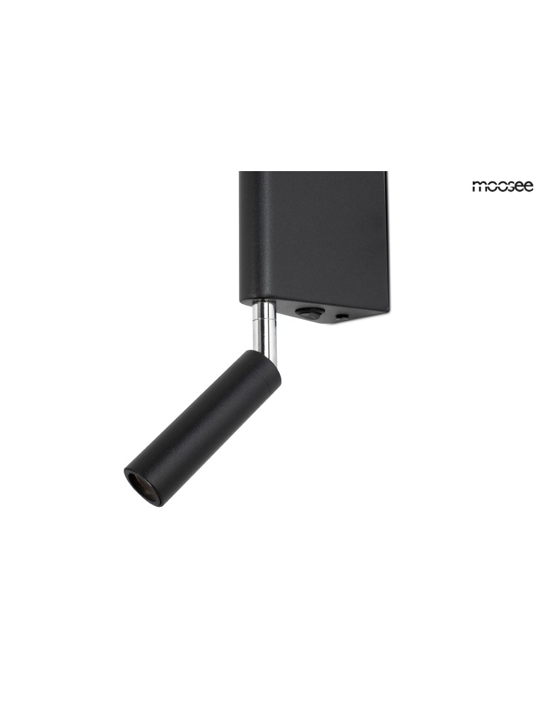 MOOSEE lampa ścienna PERISCOPE czarna (MSE010100335)