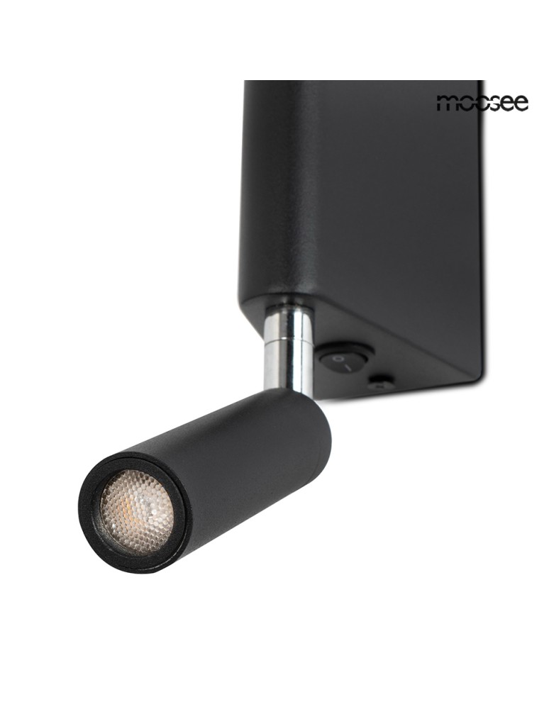 MOOSEE lampa ścienna PERISCOPE czarna (MSE010100335)