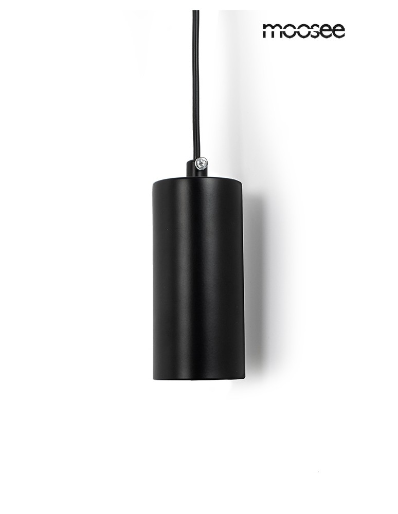 MOOSEE lampa ścienna COMO czarna (MSE010100344)