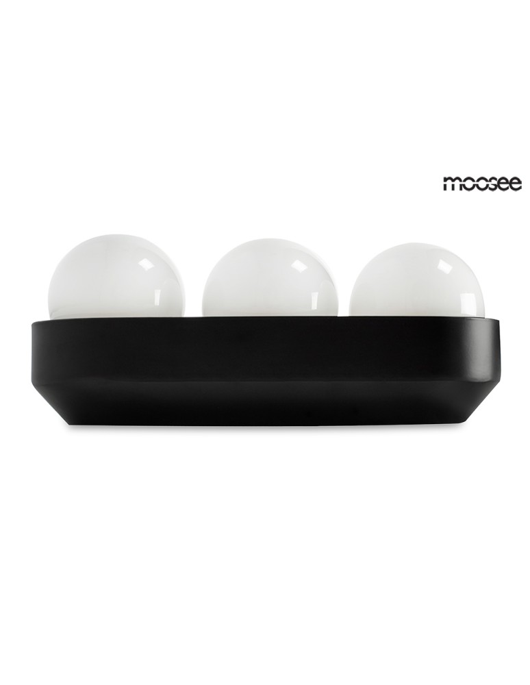 MOOSEE lampa ścienna DROPS 3 czarna (MSE010100272) MOOSEE lampa ścienna DROPS 3 czarna (MSE010100272)