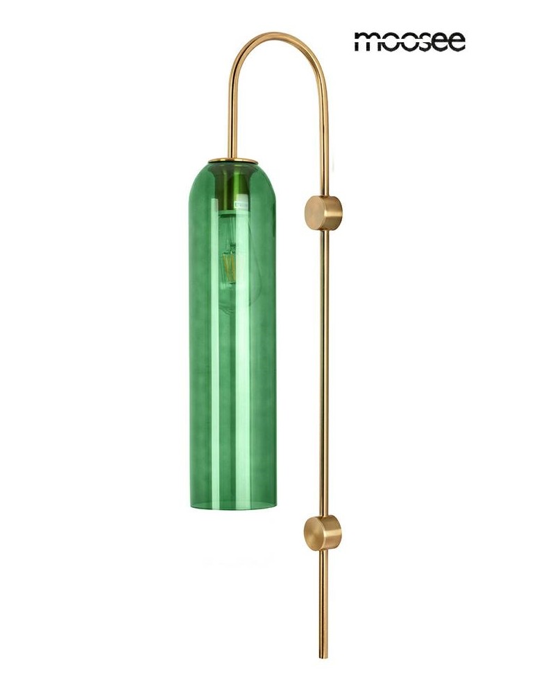 MOOSEE lampa ścienna SLACK złota / zielona (MSE010100342) MOOSEE lampa ścienna SLACK złota / zielona (MSE010100342)