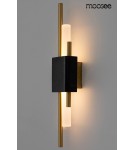 MOOSEE lampa ścienna EVANS czarna / złota (MSE010100358) MOOSEE lampa ścienna EVANS czarna / złota (MSE010100358)