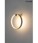 Kinkiety - Moosee MOOSEE lampa ścienna CIRCLE WALL złota (MSE010400220) - product 5