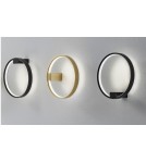 Kinkiety - Moosee MOOSEE lampa ścienna CIRCLE WALL złota (MSE010400220) - product 8