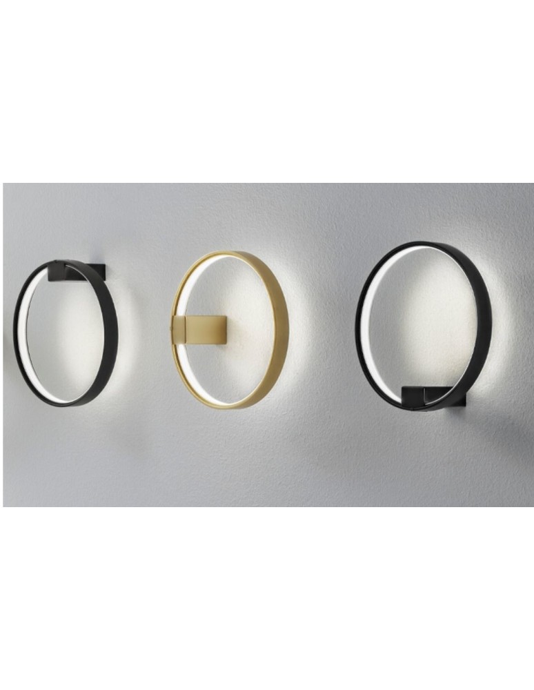 Moosee MOOSEE lampa ścienna CIRCLE WALL złota (MSE010400220)