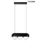 Lampy wiszące - MOOSEE lampa wisząca DROPS 3 czarna (MSE010100273) - product 2