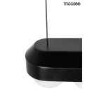 Lampy wiszące - MOOSEE lampa wisząca DROPS 3 czarna (MSE010100273) - product 4
