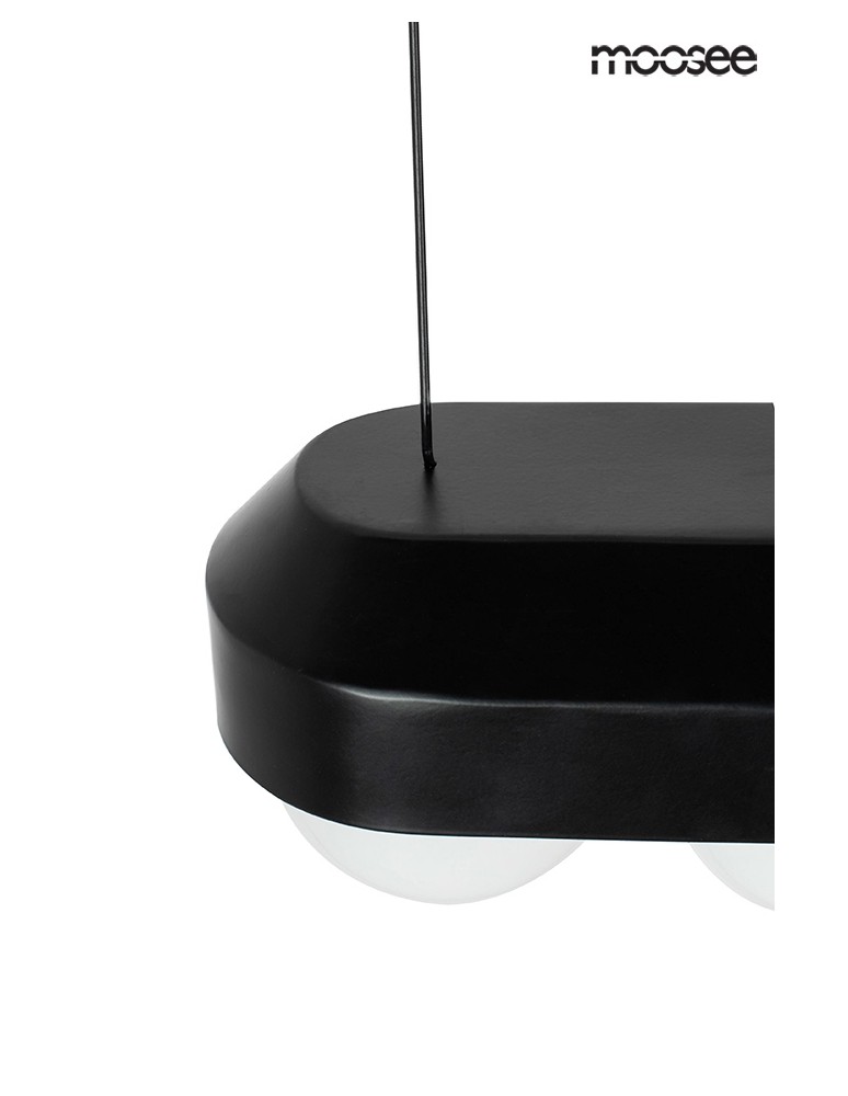 MOOSEE lampa wisząca DROPS 3 czarna (MSE010100273)
