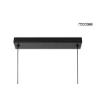 Lampy wiszące - MOOSEE lampa wisząca DROPS 3 czarna (MSE010100273) - product 5