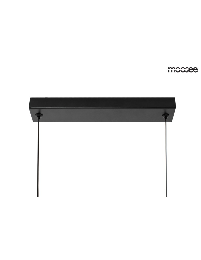 MOOSEE lampa wisząca DROPS 3 czarna (MSE010100273)