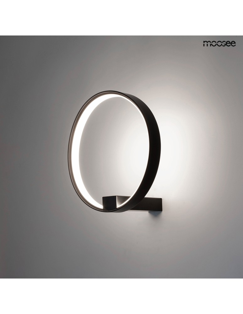 MOOSEE lampa ścienna CIRCLE WALL czarna (MSE010100378) MOOSEE lampa ścienna CIRCLE WALL czarna (MSE010100378)