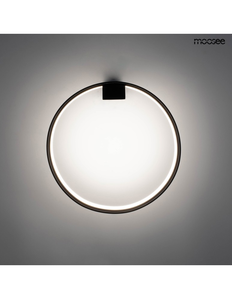 MOOSEE lampa ścienna CIRCLE WALL czarna (MSE010100378) MOOSEE lampa ścienna CIRCLE WALL czarna (MSE010100378)