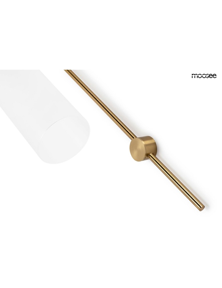 MOOSEE lampa ścienna SLACK złota / biała (MSE010100341) MOOSEE lampa ścienna SLACK złota / biała (MSE010100341)
