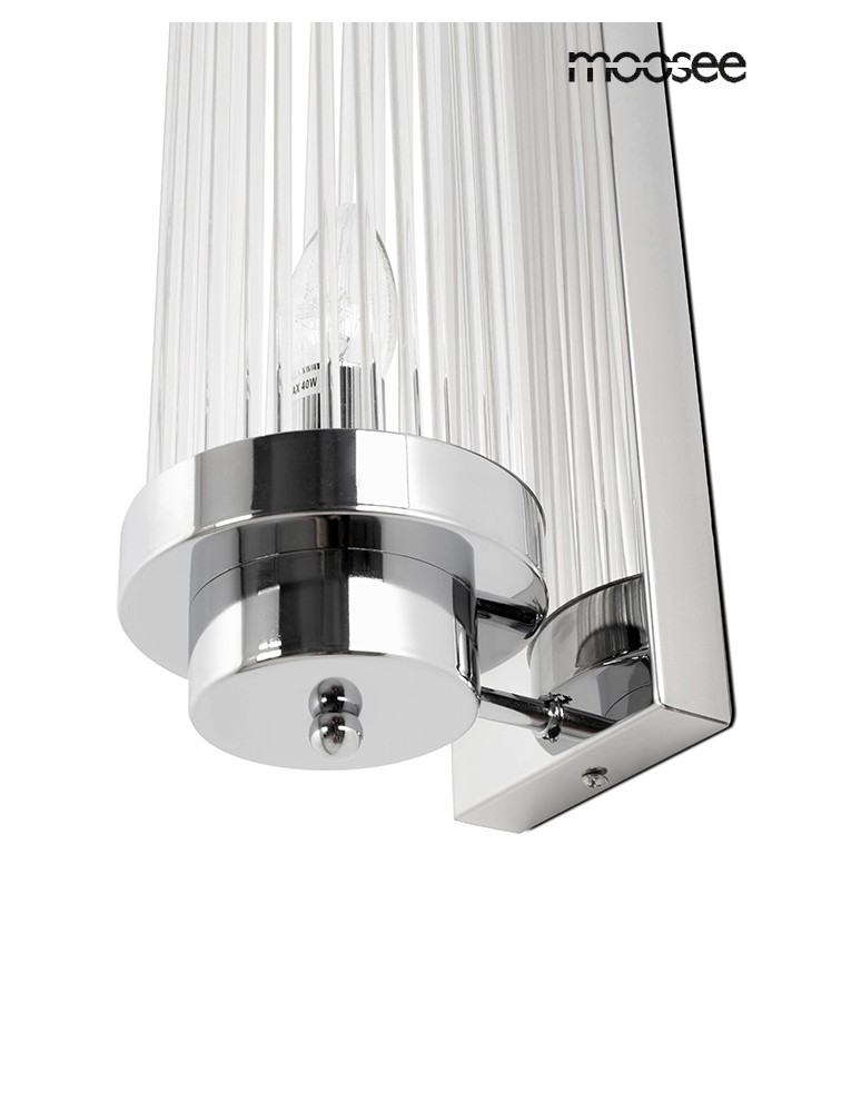 MOOSEE lampa ścienna COLUMN 40 srebrna (MSE010100360) MOOSEE lampa ścienna COLUMN 40 srebrna (MSE010100360)