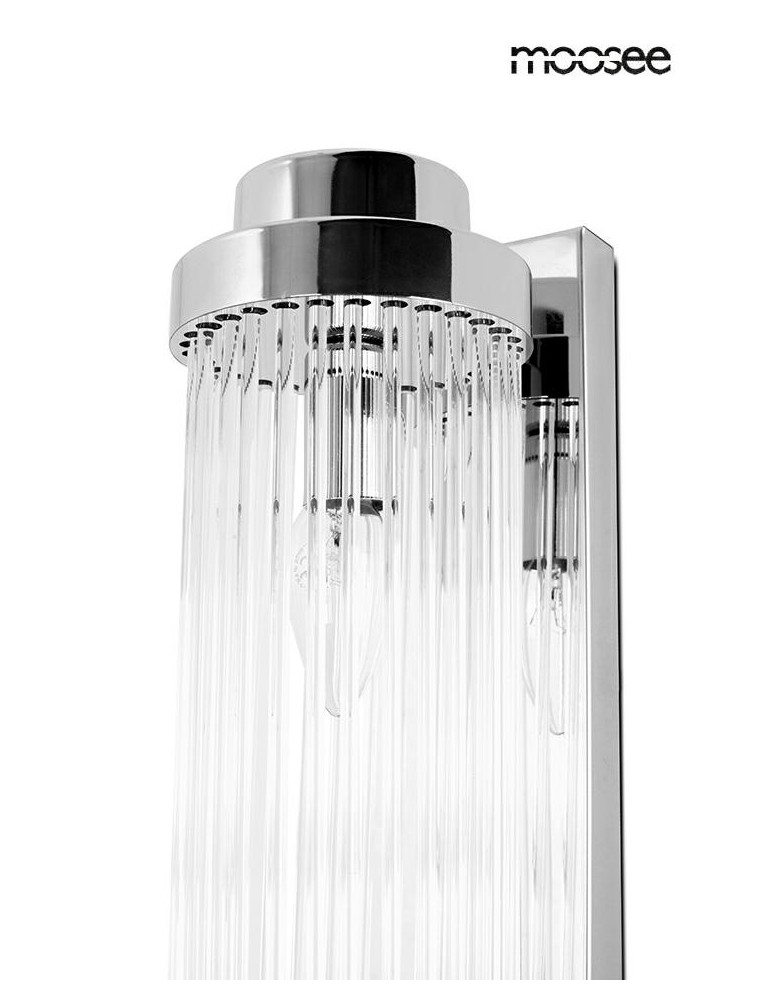 MOOSEE lampa ścienna COLUMN 40 srebrna (MSE010100360) MOOSEE lampa ścienna COLUMN 40 srebrna (MSE010100360)