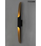 Moosee MOOSEE lampa ścienna CONTEO WALL czarna / złota (MSE010400124) Moosee MOOSEE lampa ścienna CONTEO WALL czarna / złota (MSE010400124)