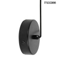 Kinkiety - Moosee MOOSEE lampa ścienna BOWL czarna (MSE010100173) - product 4