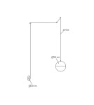 Kinkiety - Moosee MOOSEE lampa ścienna BOWL czarna (MSE010100173) - product 8