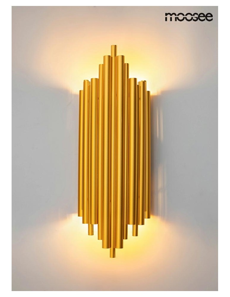 MOOSEE lampa ścienna HARMONIC złota (MSE010100304) MOOSEE lampa ścienna HARMONIC złota (MSE010100304)
