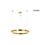 Lampy wiszące okręgi - Moosee MOOSEE lampa wisząca RING LUXURY 70  złota - LED, chromowane złoto (MSE010100170) - product 1