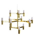 Step into Design Lampa wisząca CANDLES-12A złota 75cm Step into Design Lampa wisząca CANDLES-12A złota 75cm
