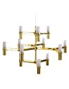 Step into Design Lampa wisząca CANDLES-12A złota 75cm