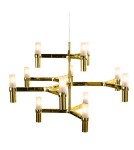 Step into Design Lampa wisząca CANDLES-12A złota 75cm Step into Design Lampa wisząca CANDLES-12A złota 75cm