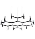 Lampy wiszące designerskie - Step into Design Lampa wisząca CANDLES-12B chrom 106cm - product 1